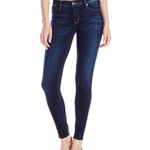 HUDSON NATALIE MID RISE SKINNY JEANS